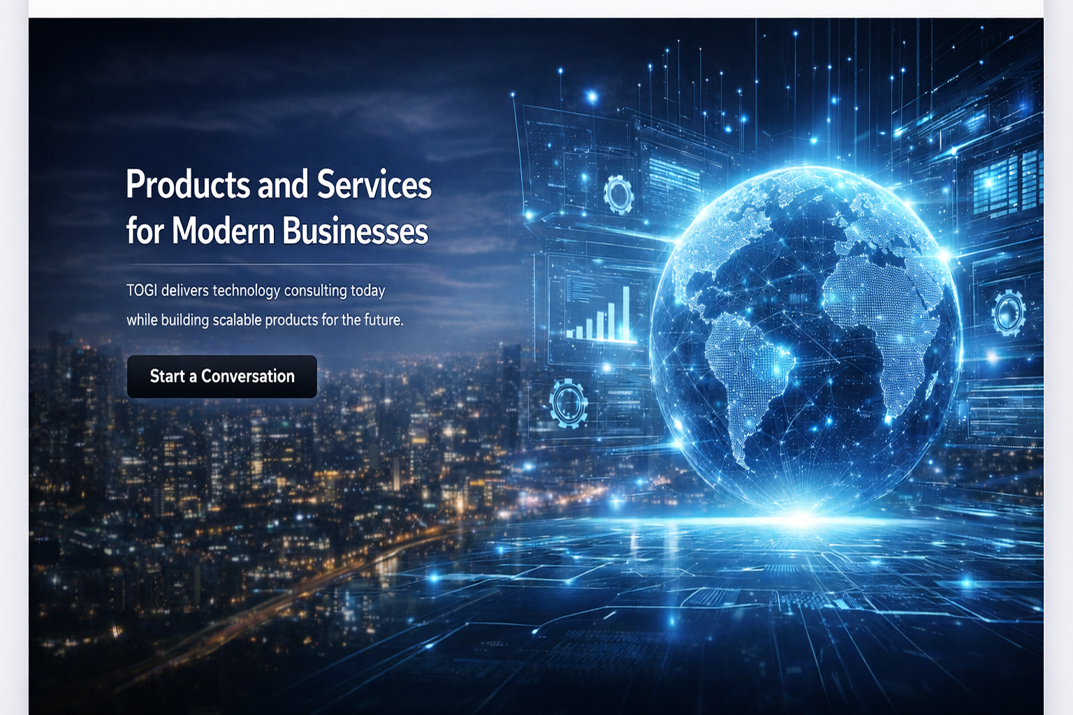 Togi Inc. hero banner